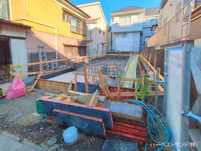 神奈川県綾瀬市深谷南１丁目の新築戸建て基礎写真 2025年1月28日撮影