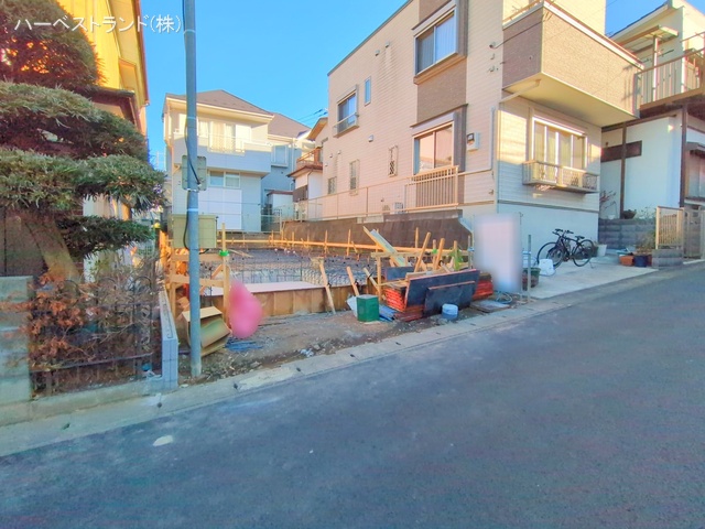 神奈川県綾瀬市深谷南１丁目の新築戸建て基礎写真 2025年1月28日撮影