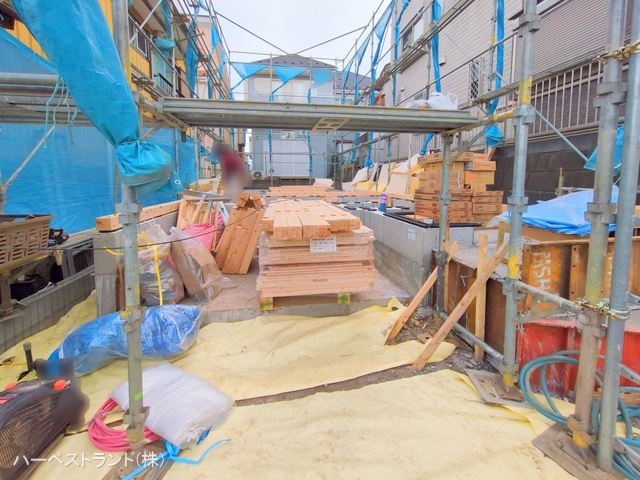 神奈川県綾瀬市深谷南１丁目の新築戸建て基礎写真 2025年2月17日撮影