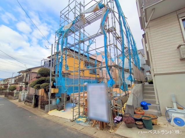 神奈川県綾瀬市深谷南１丁目の新築戸建て基礎写真 2025年2月17日撮影