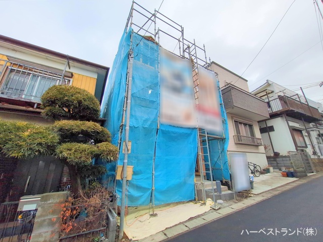 神奈川県綾瀬市深谷南１丁目の新築戸建て上棟写真 2025年3月5日撮影