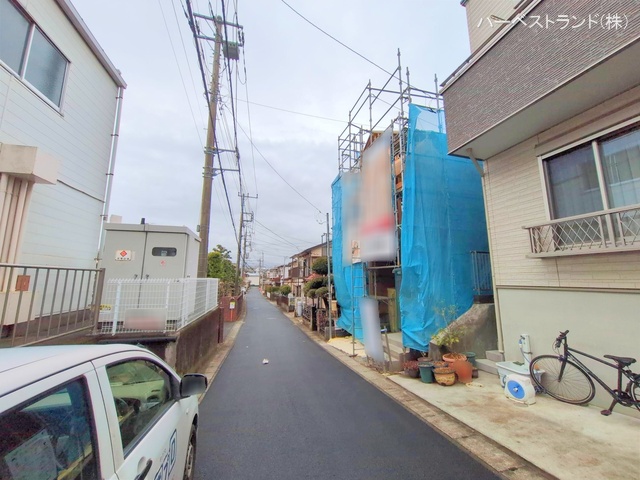 神奈川県綾瀬市深谷南１丁目の新築戸建て上棟写真 2025年3月5日撮影