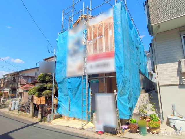 神奈川県綾瀬市深谷南１丁目の新築戸建て上棟写真 2025年4月3日撮影