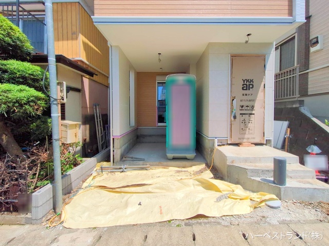 神奈川県綾瀬市深谷南1丁目の新築戸建て外構写真 2025年5月19日撮影