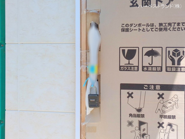 神奈川県綾瀬市深谷南1丁目の新築戸建て外構写真 2025年5月19日撮影