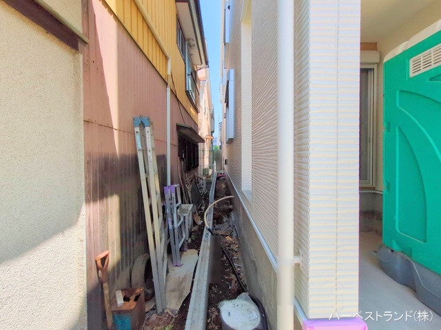 神奈川県綾瀬市深谷南1丁目の新築戸建て外構写真 2025年5月19日撮影