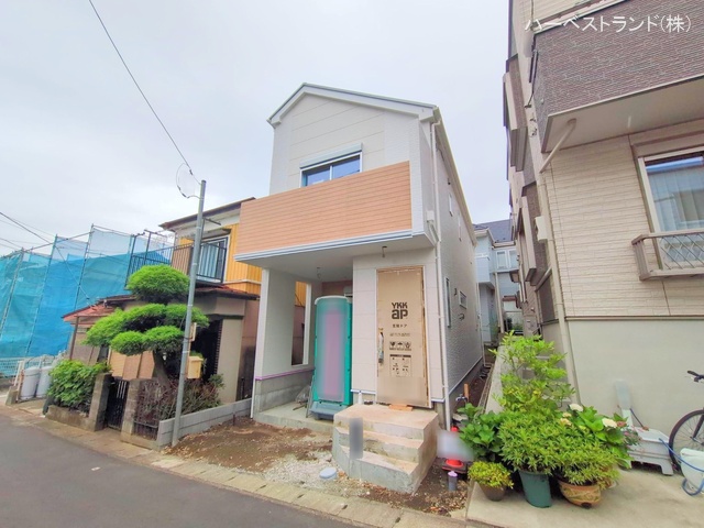 神奈川県綾瀬市深谷南１丁目の新築戸建て外構写真 2025年6月1日撮影