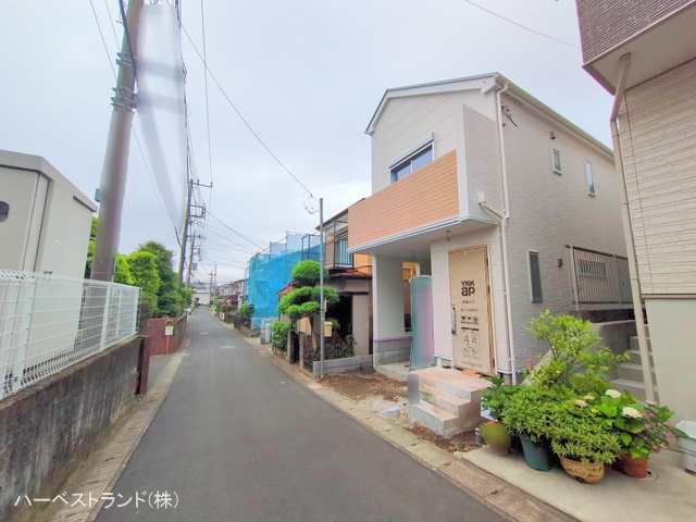 神奈川県綾瀬市深谷南１丁目の新築戸建て外構写真 2025年6月1日撮影