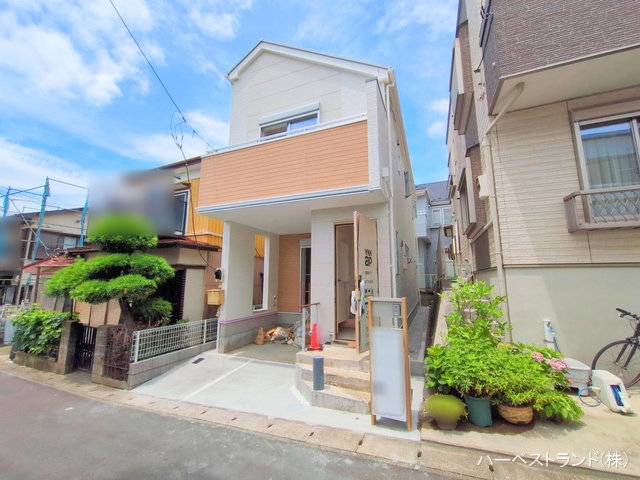 神奈川県綾瀬市深谷南１丁目の新築戸建て外構写真 2025年6月25日撮影
