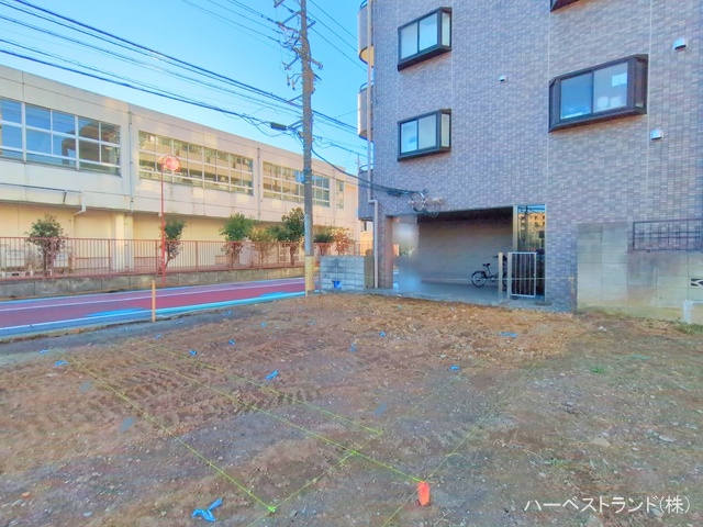 神奈川県川崎市幸区塚越２丁目の新築戸建て更地・土地写真 2024年12月8日撮影