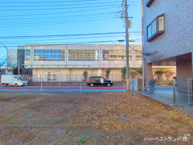 神奈川県川崎市幸区塚越２丁目の新築戸建て更地・土地写真 2024年12月8日撮影