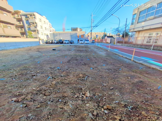 神奈川県川崎市幸区塚越２丁目の新築戸建て更地・土地写真 2024年12月8日撮影