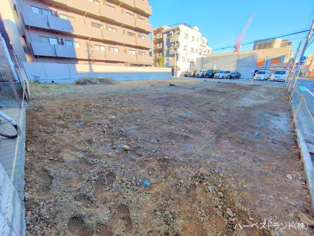 神奈川県川崎市幸区塚越２丁目の新築戸建て更地・土地写真 2024年12月8日撮影