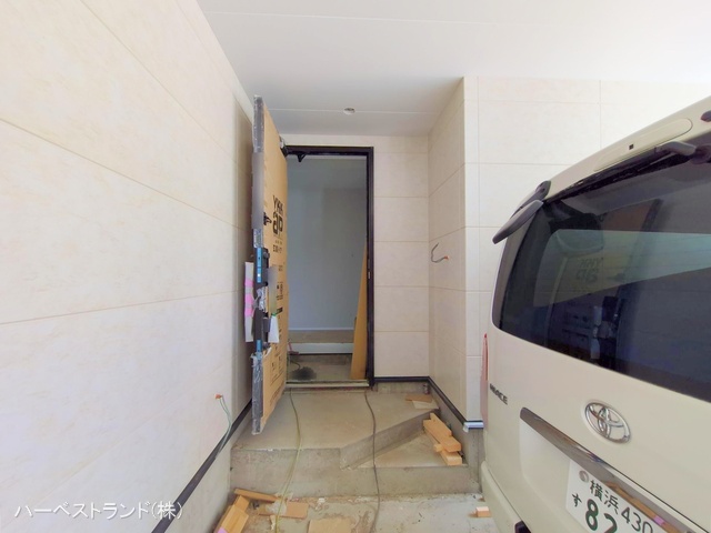 神奈川県川崎市幸区塚越２丁目の新築戸建て外構写真 2025年5月19日撮影