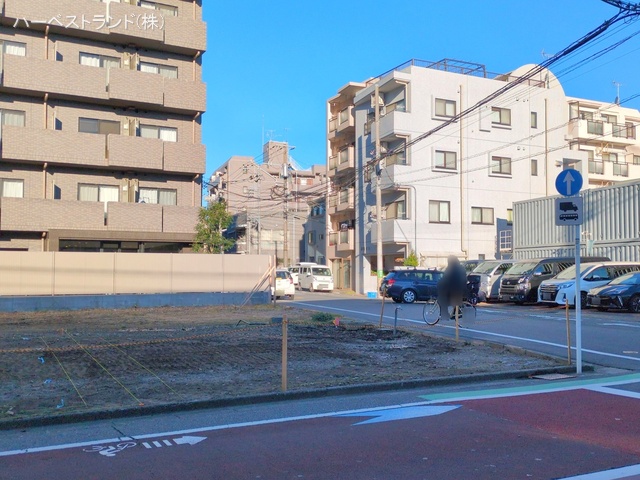 神奈川県川崎市幸区塚越２丁目の新築戸建て更地・土地写真 2024年12月8日撮影