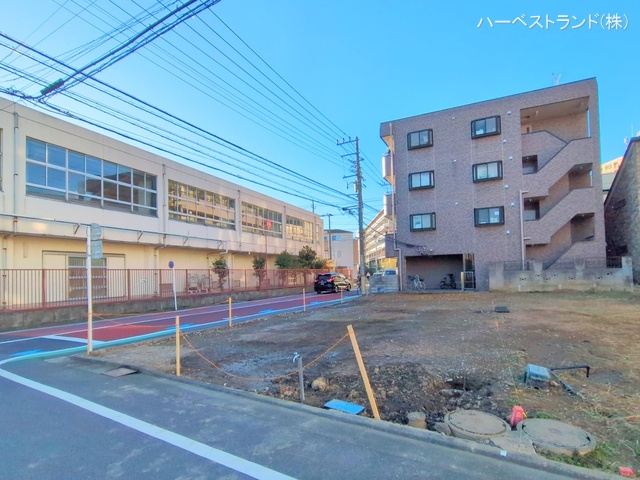 神奈川県川崎市幸区塚越２丁目の新築戸建て更地・土地写真 2024年12月8日撮影