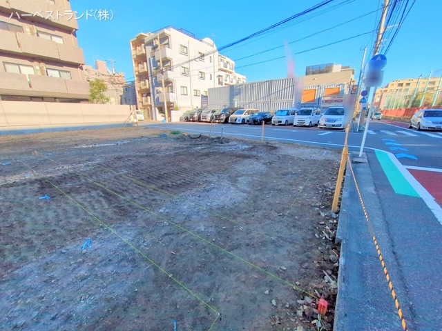 神奈川県川崎市幸区塚越２丁目の新築戸建て更地・土地写真 2024年12月8日撮影