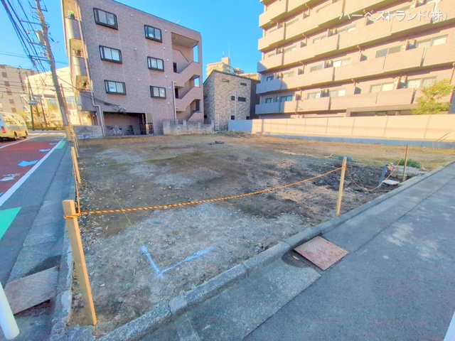 神奈川県川崎市幸区塚越２丁目の新築戸建て更地・土地写真 2024年12月8日撮影
