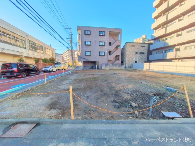 神奈川県川崎市幸区塚越２丁目の新築戸建て更地・土地写真 2024年12月8日撮影