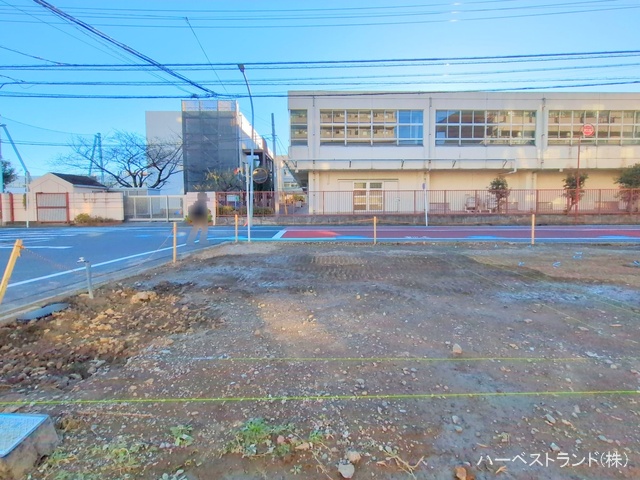 神奈川県川崎市幸区塚越２丁目の新築戸建て更地・土地写真 2024年12月8日撮影