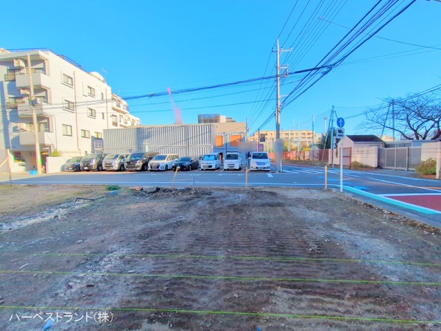 神奈川県川崎市幸区塚越２丁目の新築戸建て更地・土地写真 2024年12月8日撮影