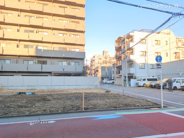 神奈川県川崎市幸区塚越２丁目の新築戸建て更地・土地写真 2025年1月8日撮影