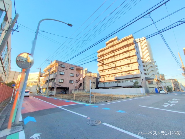 神奈川県川崎市幸区塚越２丁目の新築戸建て更地・土地写真 2025年1月8日撮影