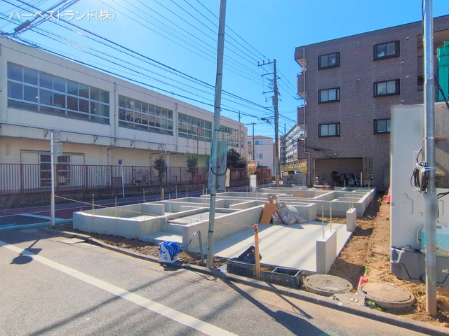 神奈川県川崎市幸区塚越２丁目の新築戸建て基礎写真 2025年2月5日撮影