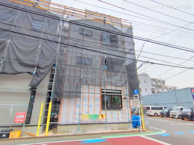 神奈川県川崎市幸区塚越２丁目の新築戸建てシート写真 2025年4月24日撮影