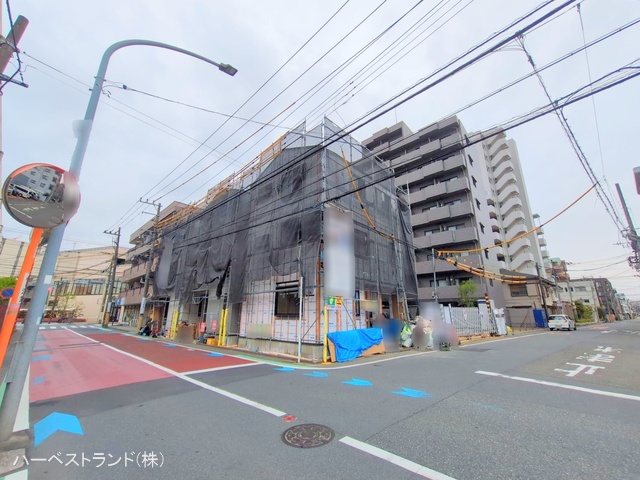 神奈川県川崎市幸区塚越２丁目の新築戸建てシート写真 2025年4月24日撮影