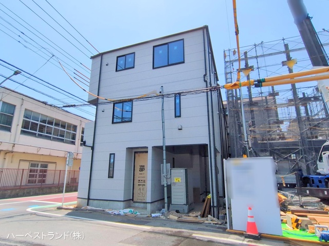 神奈川県川崎市幸区塚越２丁目の新築戸建て外構写真 2025年5月19日撮影