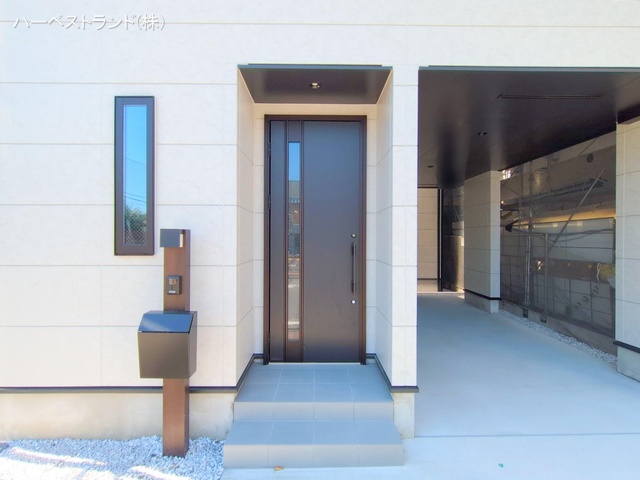 神奈川県川崎市幸区塚越２丁目の新築戸建て完成写真 2025年8月14日撮影