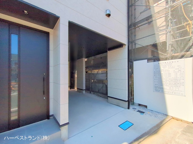 神奈川県川崎市幸区塚越２丁目の新築戸建て完成写真 2025年8月14日撮影