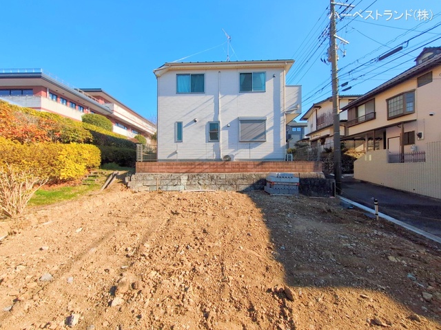 神奈川県横浜市都筑区川和町の新築戸建て更地・土地写真 2025年1月13日撮影