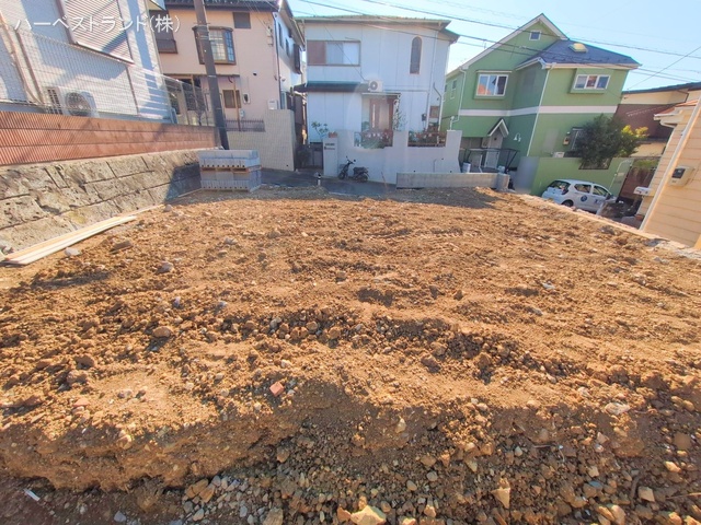 神奈川県横浜市都筑区川和町の新築戸建て更地・土地写真 2025年1月13日撮影