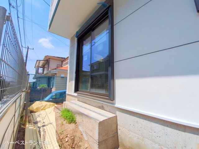 神奈川県横浜市都筑区川和町の新築戸建て外構写真 2025年8月17日撮影