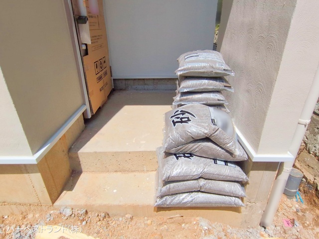 神奈川県横浜市都筑区川和町の新築戸建て外構写真 2025年8月17日撮影