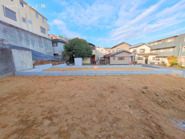 神奈川県横浜市鶴見区北寺尾１丁目の新築戸建て更地・土地写真 2025年2月13日撮影