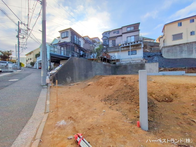 神奈川県横浜市鶴見区北寺尾１丁目の新築戸建て更地・土地写真 2025年2月13日撮影