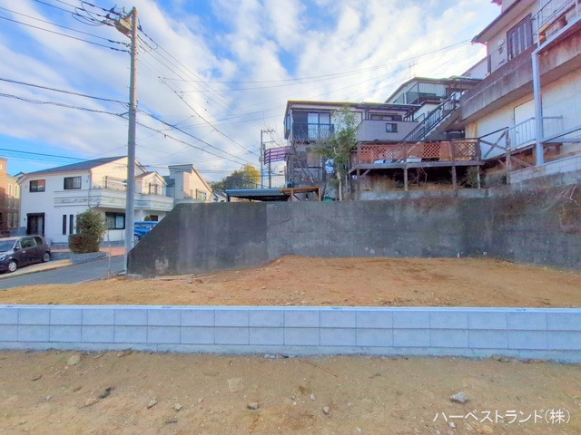 神奈川県横浜市鶴見区北寺尾１丁目の新築戸建て更地・土地写真 2025年2月13日撮影