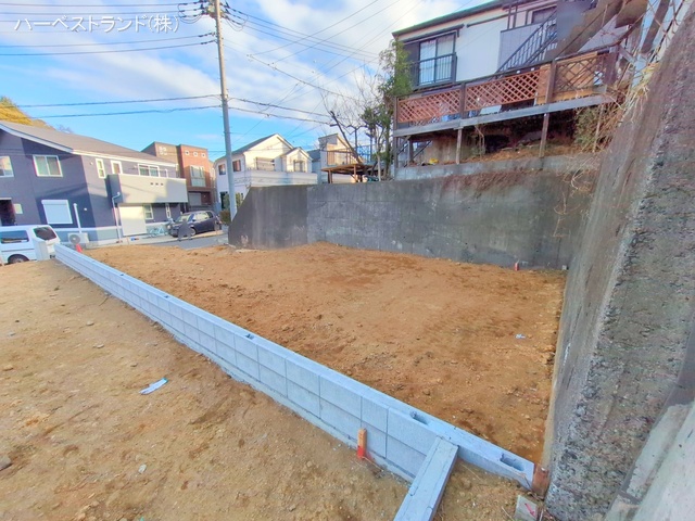 神奈川県横浜市鶴見区北寺尾１丁目の新築戸建て更地・土地写真 2025年2月13日撮影