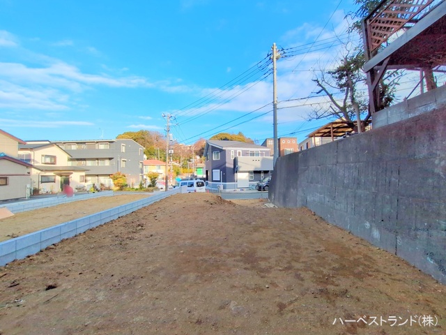 神奈川県横浜市鶴見区北寺尾１丁目の新築戸建て更地・土地写真 2025年2月13日撮影