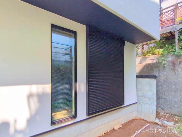 神奈川県横浜市鶴見区北寺尾１丁目の新築戸建て外構写真 2025年9月15日撮影