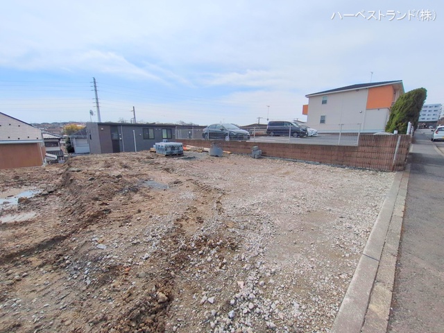神奈川県横浜市青葉区鴨志田町の新築戸建て更地・土地写真 2025年3月12日撮影