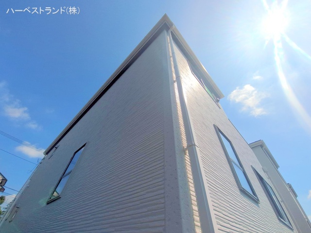 神奈川県横浜市青葉区鴨志田町の新築戸建て外構写真 2025年7月21日撮影