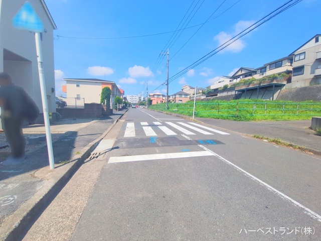 神奈川県横浜市青葉区鴨志田町の新築戸建て外構写真 2025年7月21日撮影