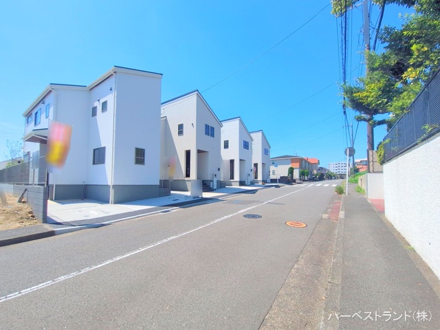 神奈川県横浜市青葉区鴨志田町の新築戸建て完成写真 2025年8月14日撮影