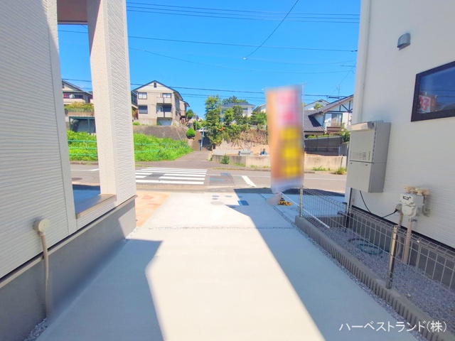 神奈川県横浜市青葉区鴨志田町の新築戸建て完成写真 2025年8月14日撮影