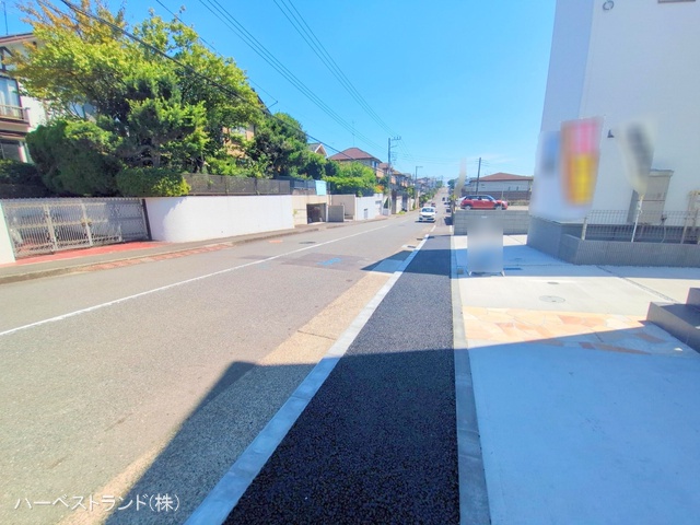 神奈川県横浜市青葉区鴨志田町の新築戸建て完成写真 2025年8月14日撮影