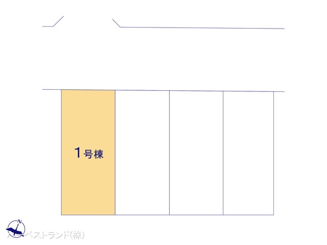神奈川県横浜市青葉区鴨志田町の新築戸建て全体区画図 ※図面と異なる場合は現況を優先